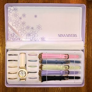 Nina Myers Interchangeable Watch Set, Kids